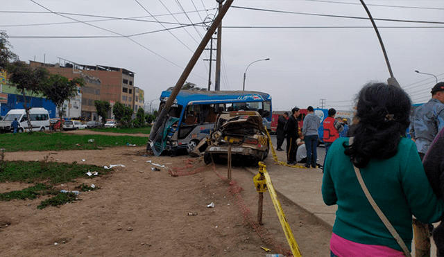 Los Olivos: accidente en la Panamericana Norte deja al menos 12 heridos [EN VIVO]
