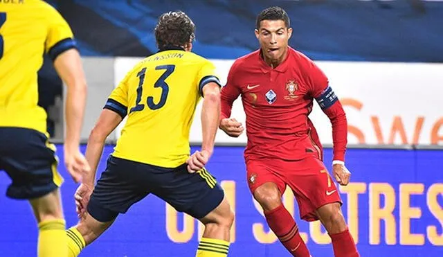 Portugal, sin Cristiano Ronaldo, y Suecia juegan en Lisboa por la Liga de Naciones. Foto: EFE