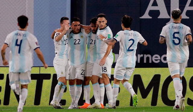 Argentina y Perú juegan este martes por la fecha 4 de las Eliminatorias Qatar 2022. Foto: EFE