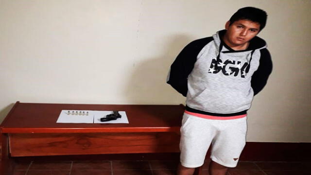 Cajamarca: intervienen a sujeto por tenencia ilegal de arma 