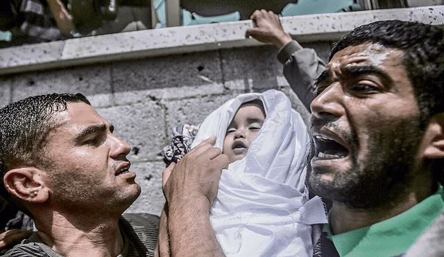 En la Franja de Gaza, la muerte viene del cielo