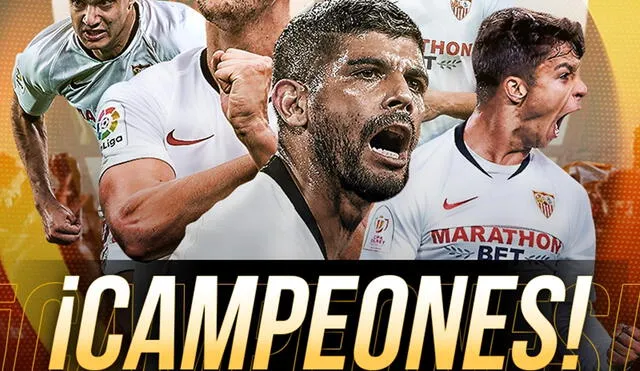 Sevilla venció 3-2 al Inter de Milán y es campeón de la Europa League [RESUMEN]