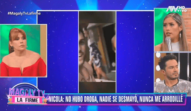Claudia Meza: "Al percatarse que estuve desmayada Nicola intentó reanimarme" [VIDEO]