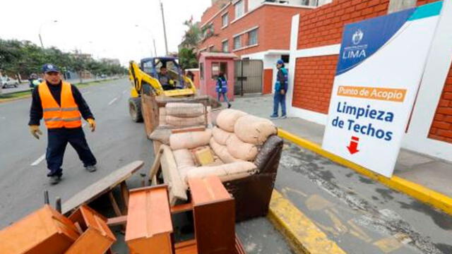 Municipalidad de Lima realizó trabajos de limpieza. Créditos: Difusión.