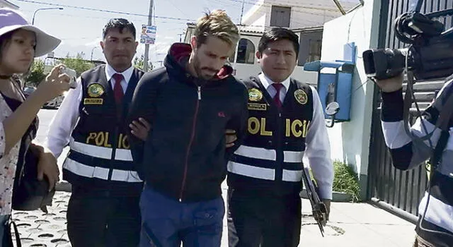 Colombiano que acuchilló a policía en Arequipa es un peligroso delincuente