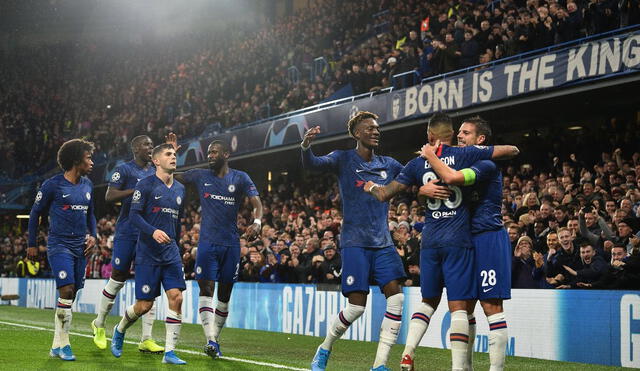 Los Blues terminaron segundos en su grupo. Foto: Twitter Chelsea.