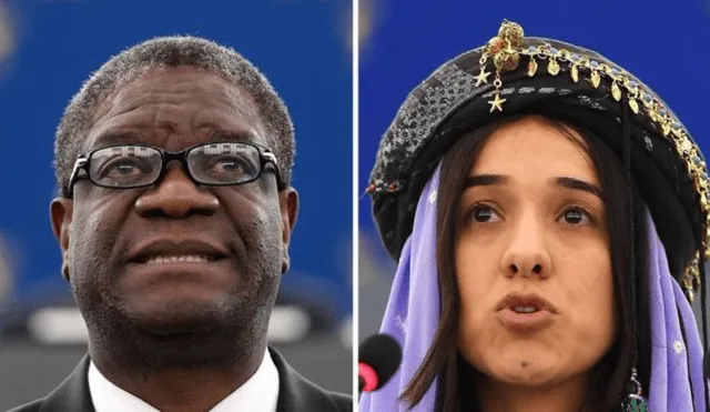 Premio Nobel de la Paz distingue a Denis Mukwege y Nadia Murad, activistas contra la violencia sexual 