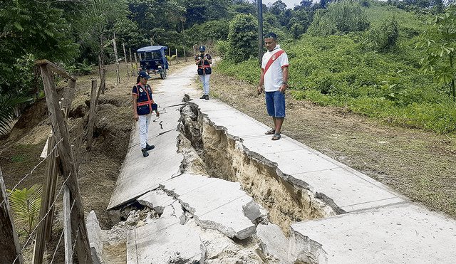 En Yurimaguas las casas se cayeron, pero no las ganas de salir adelante