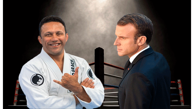 Luchador - estrangular - Macron