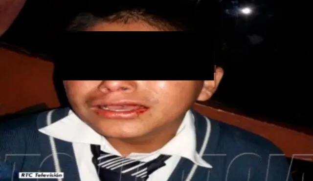La Libertad: escolares golpean a compañero y lo hacen sangrar de la boca