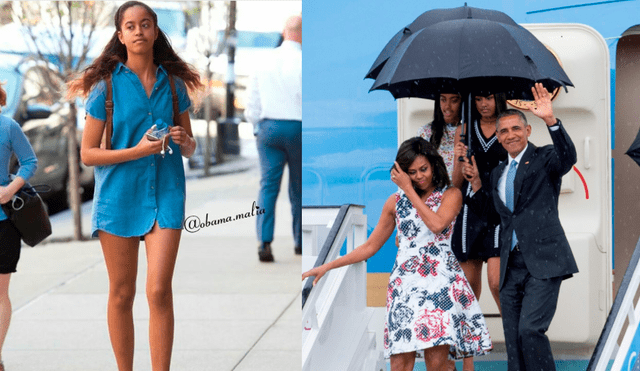 Revuelo por imágenes de Malia Obama con joven en Harvard [VIDEO Y FOTOS]