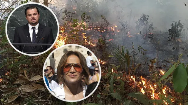 Leonardo DiCaprio, Anitta, JLo y otras celebridades se suman al #PrayforAmazonas