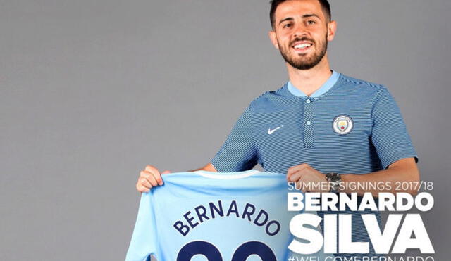 El City fichó a Bernardo Silva