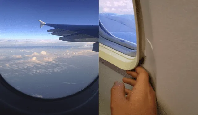 En YouTube, pasajero “abre” ventana de avión en pleno vuelo y causa revuelo [VIDEO]