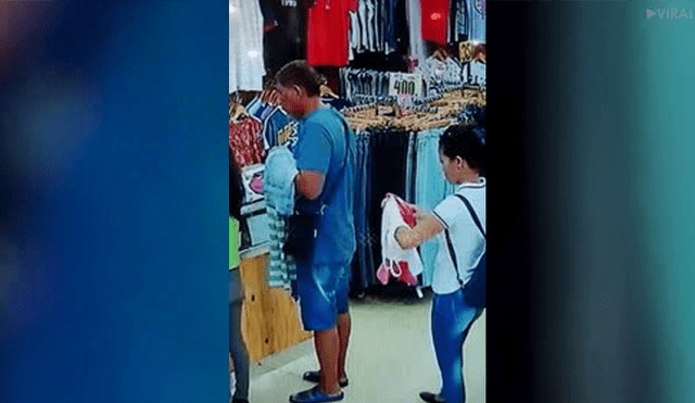 YouTube viral: captan a señora robando dinero de hombre y él no se da cuenta del hecho [VIDEO]