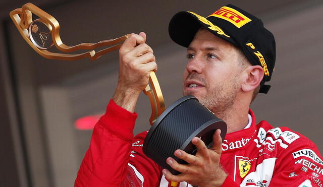 Vettel, el príncipe de Mónaco
