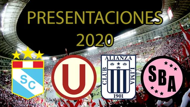 Conoce las presentaciones de los grandes del fútbol peruano para este 2020.