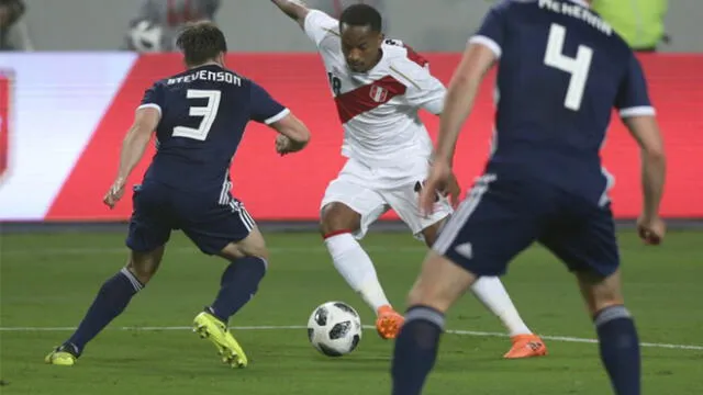 Perú vs. Escocia: la gran jugada individual de André Carrillo desde mitad de cancha [VIDEO]
