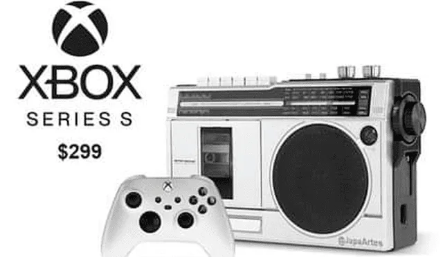 Convierten la nueva Xbox Series S en una radio. Foto: Twitter.