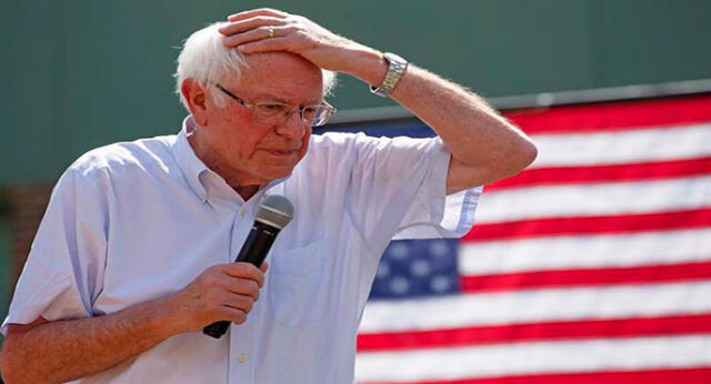 Bernie Sanders tuvo un infarto de miocardio. Foto: EFE