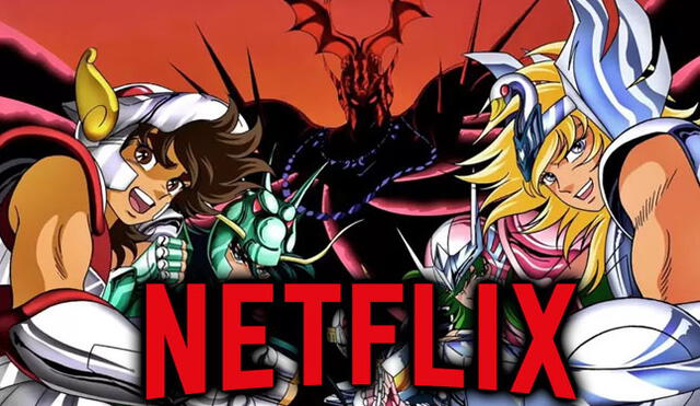 Los Caballeros del Zodiaco llegaron a Netflix