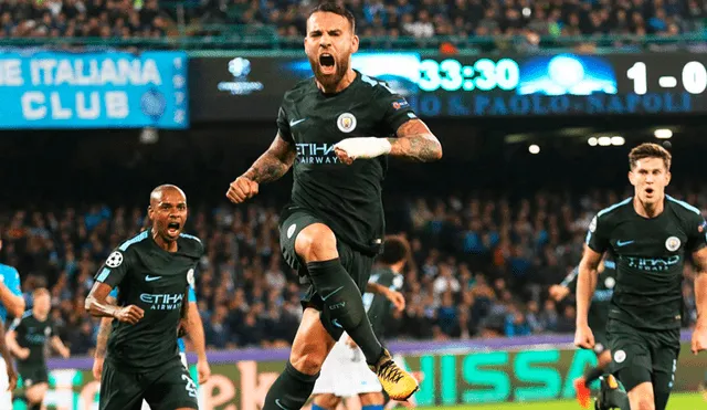 Manchester City venció 4-2 a Napoli y clasificó a octavos de la Champions League [VIDEO]