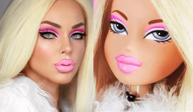 #BratzChallenge: El nuevo reto de maquillaje que arrasa en Instagram