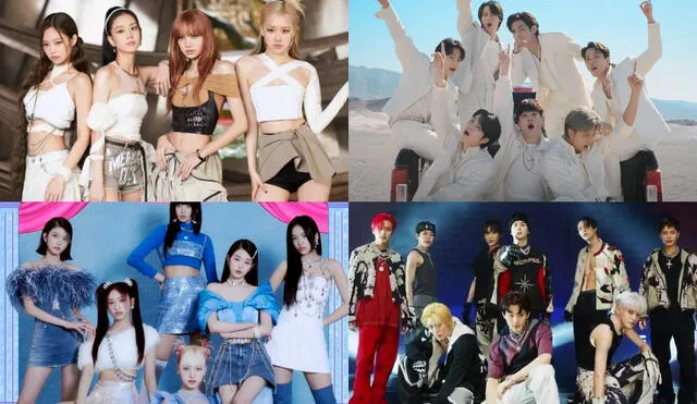 Ranking de popularidad de Genius Korea está basado en búsquedas de lyrics. ¿Qué grupos de k-pop figuraron en el listado? Foto: composición LR/Naver