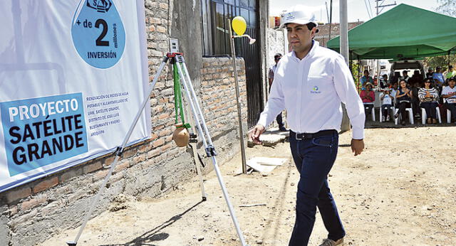 Arequipa: Hugo Aguilar intercede para nombrar gerentes en Sedapar