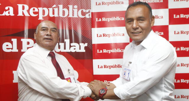 Candidatos Adolfo Iruri y Justo Uchasara participaron en Versus Electoral