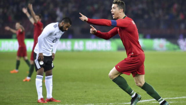Portugal venció 2-1 a Egipto con doblete de Cristiano Ronaldo [VIDEO]