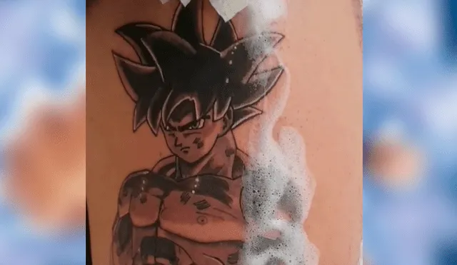 Facebook viral: fanático de Dragon Ball Super se hace tatuaje ‘hiperrealista’ de Gokú en ‘ultra instinto’ y emociona a miles
