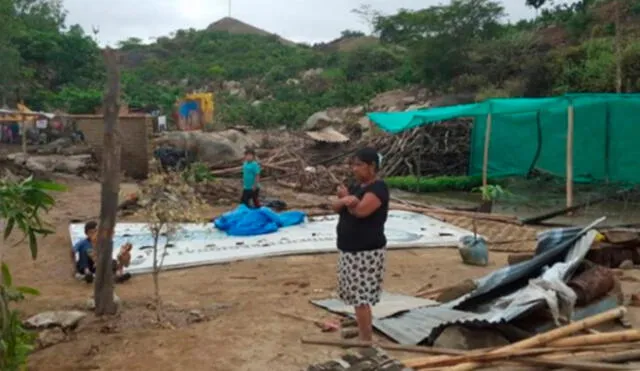 Áncash: al menos 35 familias damnificadas por torrenciales lluvias