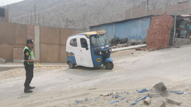 La conductora de la mototaxi fue llevada en calidad de detenidaa la Unidad de Investigación de Accidentes de Tránsito de la Policía. (Foto: GLR - URPI)