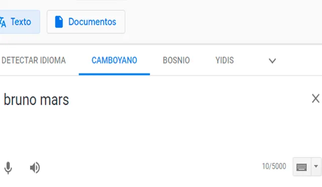 Google Traductor: Bruno Mars es víctima de aplicación al ser 'troleado' con inesperado resultado [FOTOS]
