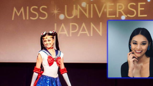 Miss Japón sorprende con traje de Sailor Moon en el Miss Universo