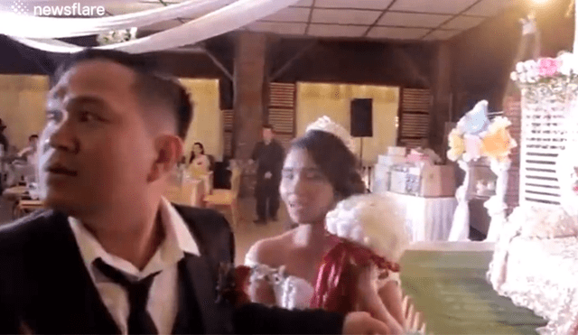 YouTube: minutos de terror cuando tifón Mangkhut golpea una boda en Filipinas [VIDEO]