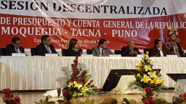 Gobernadores de Puno, Tacna y de Moquegua se reunieron para pedir presupuesto