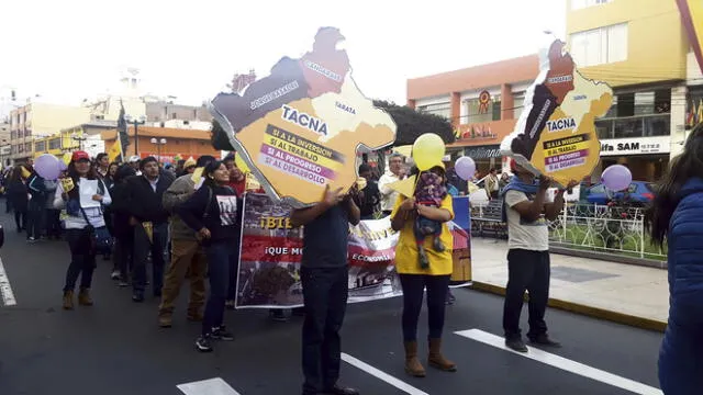 Comerciantes de Tacna se movilizan contra inversión foránea