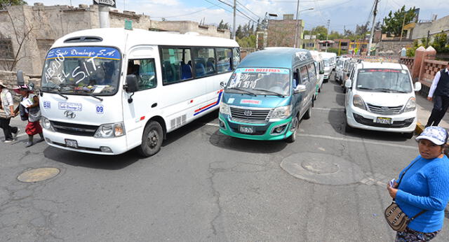 Arequipa: Más de 400 transportistas saldrán hoy en marcha rodante