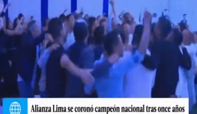 Alianza Lima: Así festejaron el título nacional en la intimidad [VIDEO]