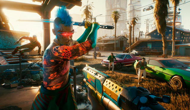 Cyberpunk 2077 está disponible en PS4, PS5, Xbox One, Xbox Series X|S y PC. Foto: Cyberpunk 2077