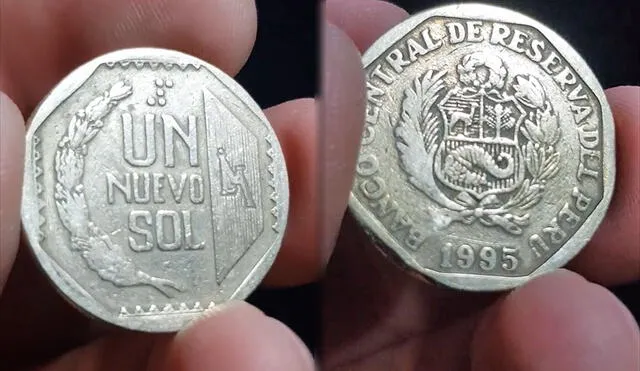 La moneda de 1 sol de 1995 es una de las más buscadas por los coleccionistas, pues es una de las más escasas. Foto: composición LR/Numismática Inca