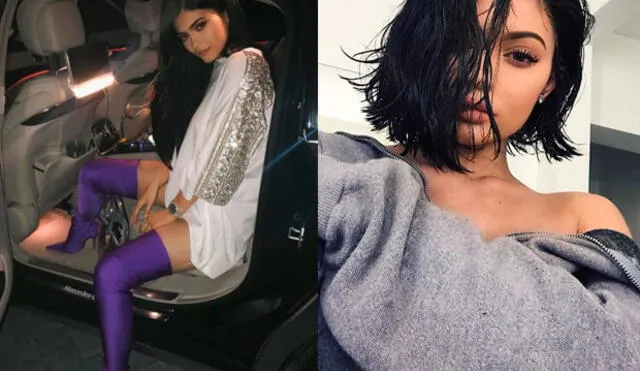 Kylie Jenner y su escandaloso color de cabello que ha robado miradas en Instagram 