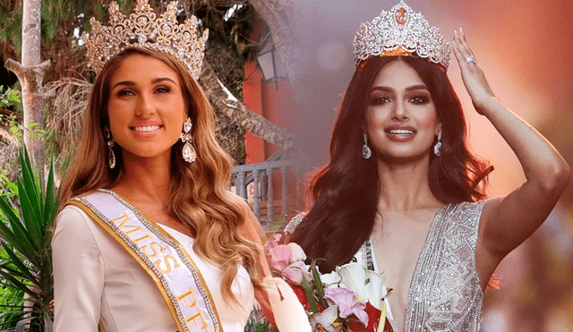 Alessia Rovegno es la actual representante de Perú en el concurso Miss Universo 2022. Harnaaz Kaur Sandhu, natural de la India, es la actual ganadora del certamen de belleza. Foto: composición LR/La República/difusión