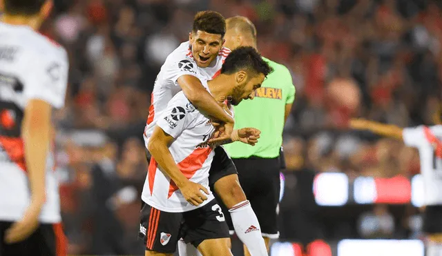 River Plate venció 3-2 a Newell's Old Boys por la fecha 15 de la Superliga Argentina 2019-2020. | Foto: @RiverPlate