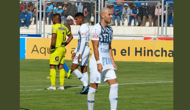 Gol de Alianza sobre Binacional: Federico Rodríguez anotó 1-0. Foto: Liga 1.