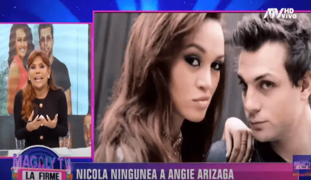 Magaly Medina arremete contra Nicola Porcella por asegurar que nunca se enamoró de Angie Arizaga