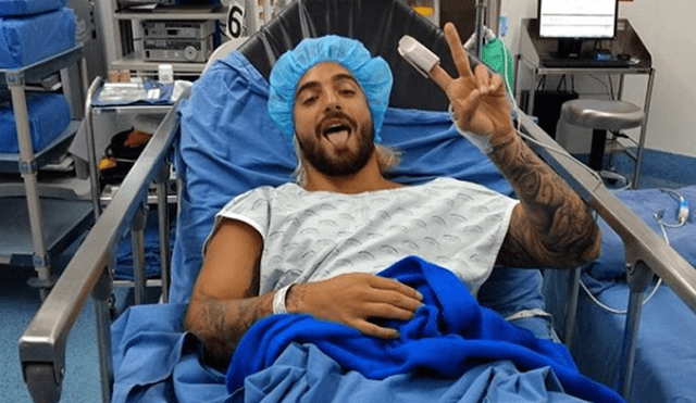 Maluma mostró cómo quedó después de salir de operación [VIDEO]