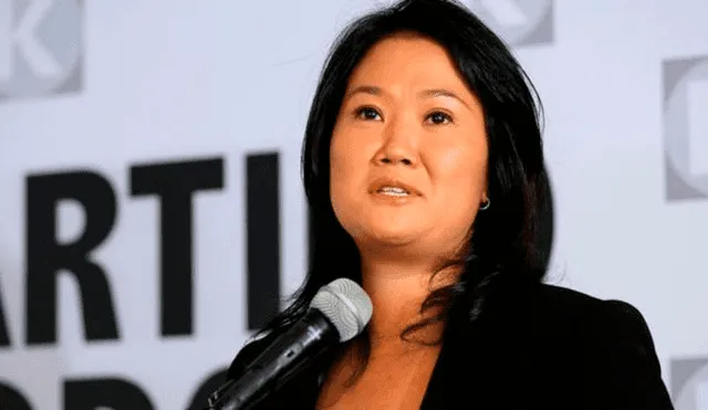 Keiko Fujimori registra un descenso en su aprobación 